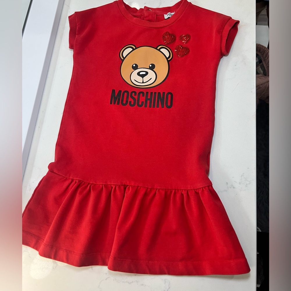 Moschino Red Kids Casual Dress